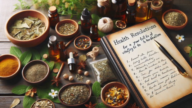 Les résolutions santé à prendre pour une année pleine de vitalité grâce à l’herboristerie par Ridha du blog Le Monde De L’Herboristerie